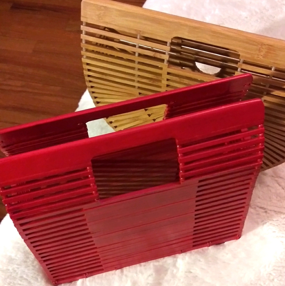 Wicker purses